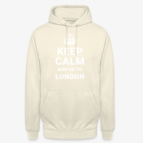 Keep calm and go to London - Unisex Hoodie