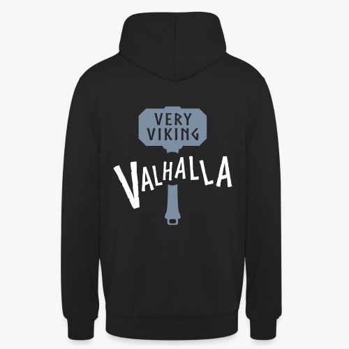 Valhalla - Very Viking - Hættetrøje unisex