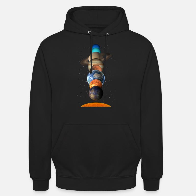 Solar system - Unisex Hoodie - black