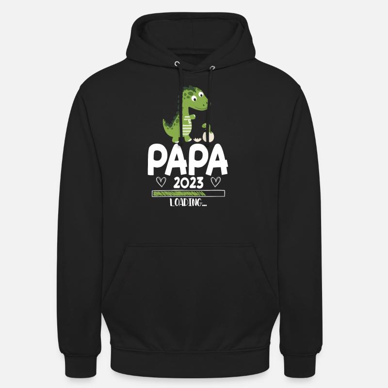 Papa 2023 Loading - Unisex Hoodie - Schwarz