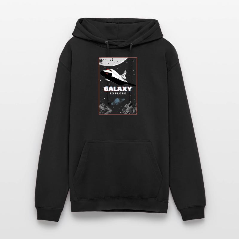 Conception de l’espace Galaxy Explorer Sweat-shirt à capuche unisexe