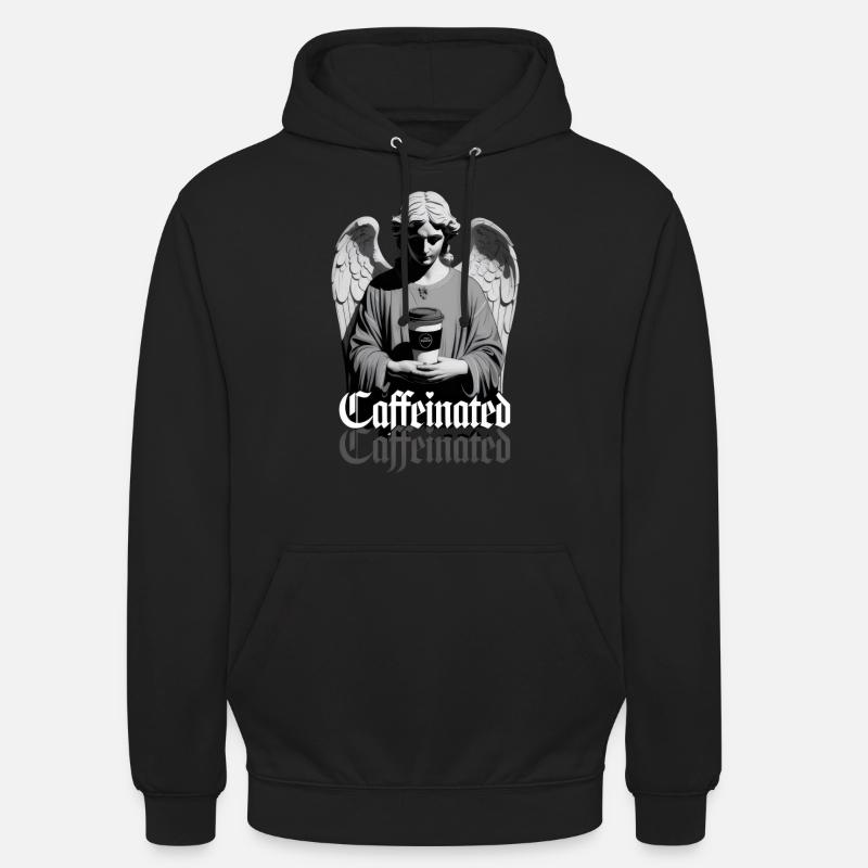 Caffeinated - Unisex Hoodie - black