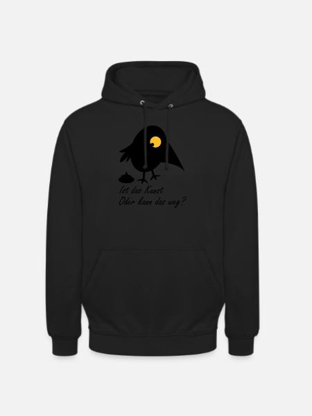 Ist das Kunst - Unisex Hoodie - Schwarz