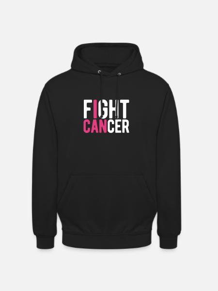 Krebs bekämpfen - Unisex Hoodie - Schwarz