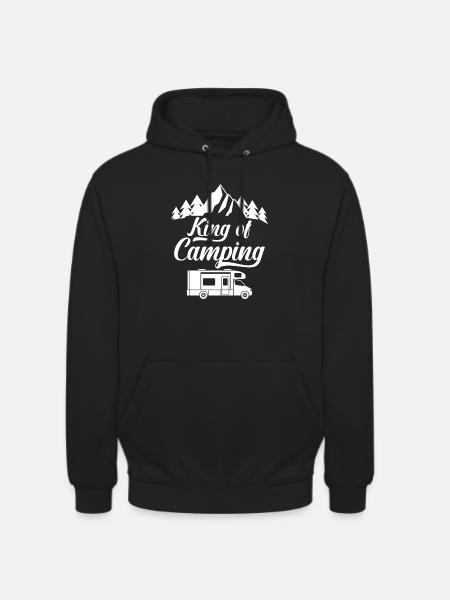 Camping, camping, gift, camping - Unisex Hoodie - black