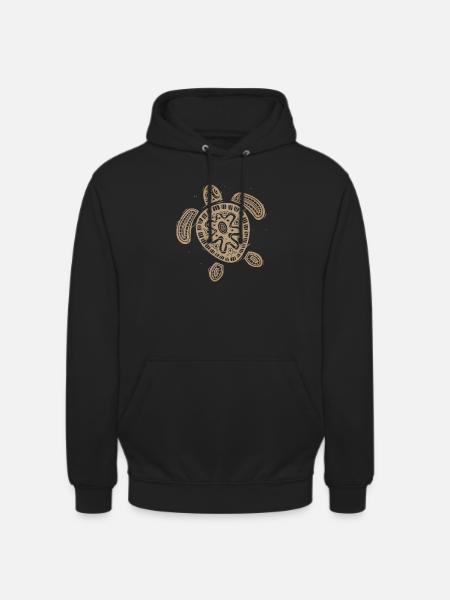 Hawaii Turtle - Unisex Hoodie - black