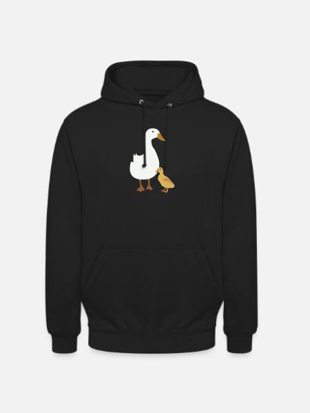 Ente - Unisex Hoodie - Schwarz