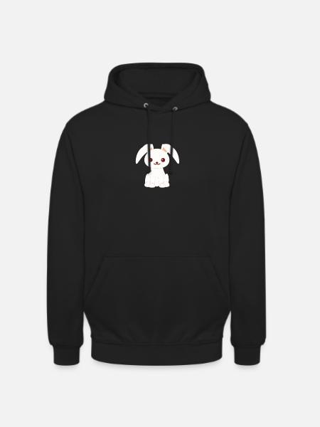Rabbit Bunny Rabbit Bunny Rabbit - Unisex Hoodie - black
