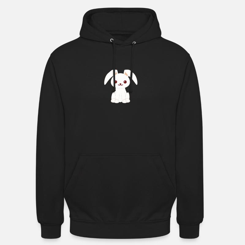 Lapin Lapin Lapin Lapin Lapin - Sweat-shirt à capuche unisexe - noir