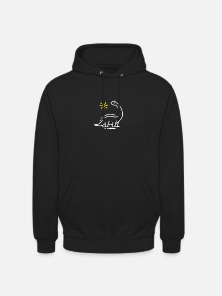 dinosaur - Unisex Hoodie - black