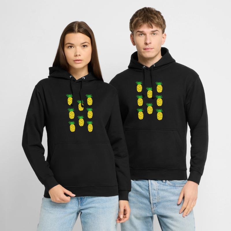 Pineapple pattern Unisex Hoodie
