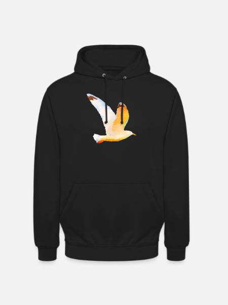 gull - Unisex Hoodie - black