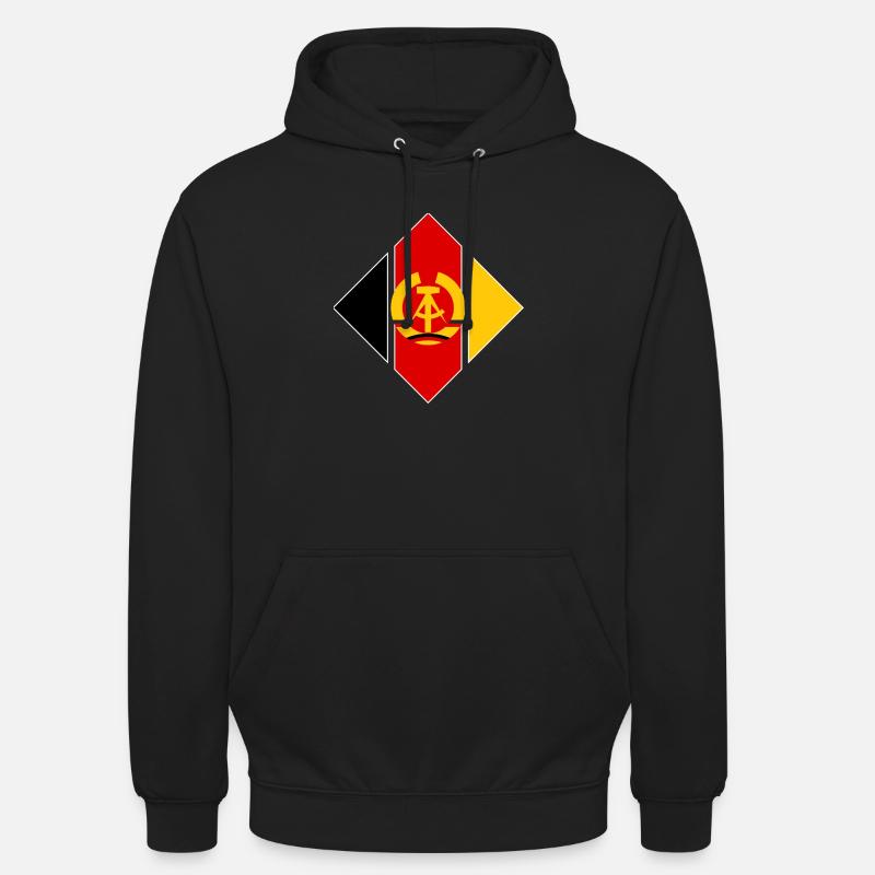 Plaques De l’Air Forces de la NVA - Sweat-shirt à capuche unisexe - noir