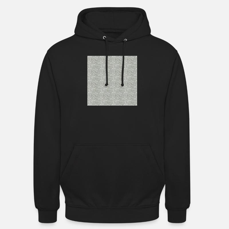 Gemusterter Granitstein in Grautönen - Unisex Hoodie - black