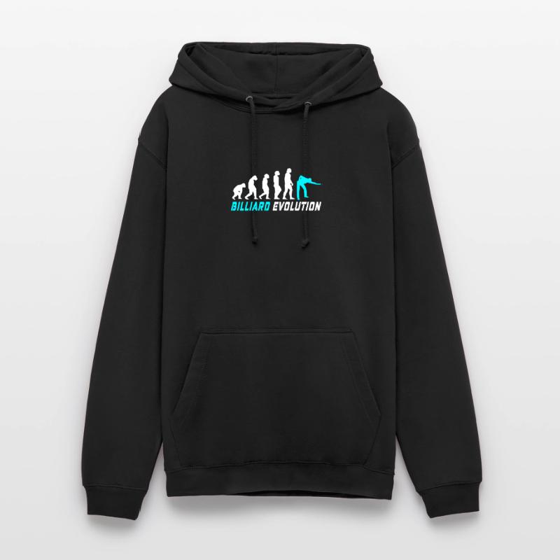 Conception d'évolution de billard / idée cadeau Sweat-shirt à capuche unisexe
