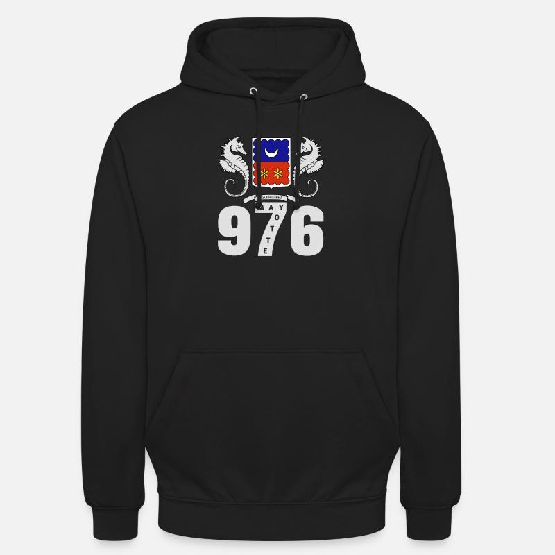 Mayotte - Unisex Hoodie - Schwarz