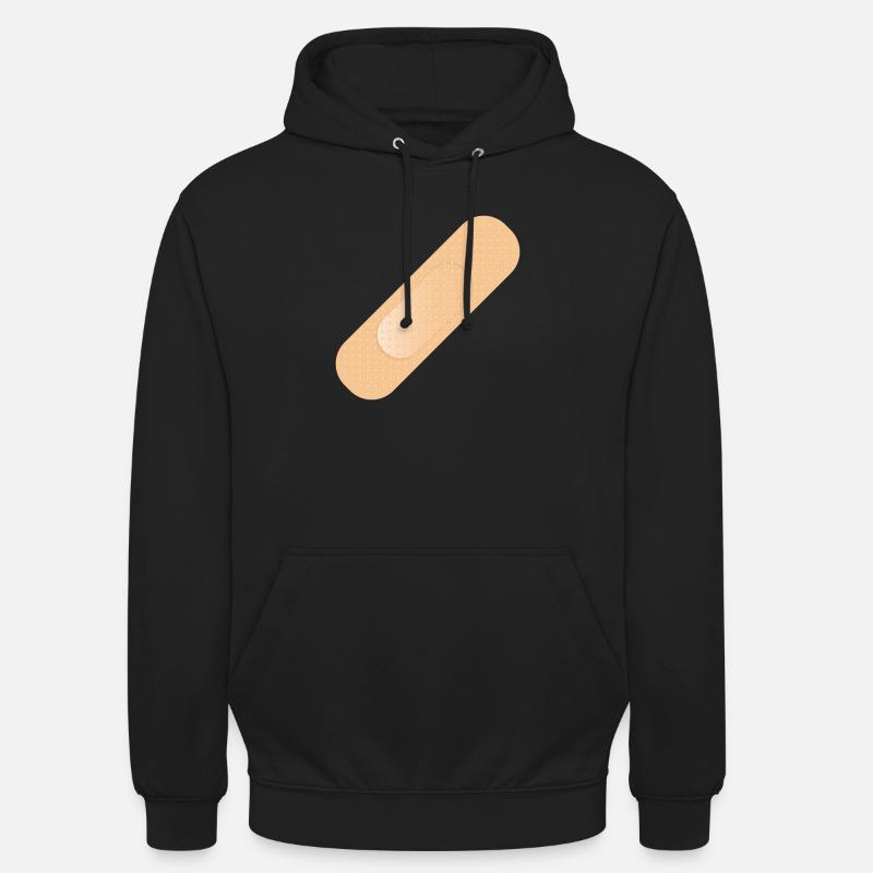 Un dispositif simple de fixation comme élément de conception Sweat-shirt à capuche unisexe