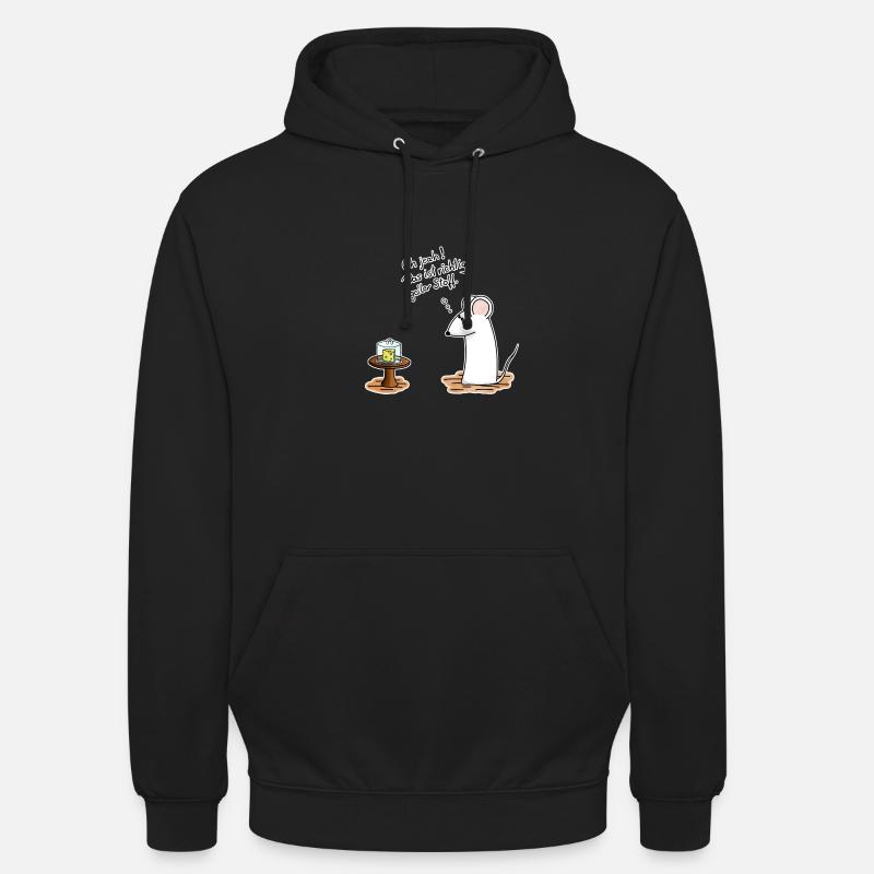 Richtig geiler Stoff - Unisex Hoodie - Schwarz
