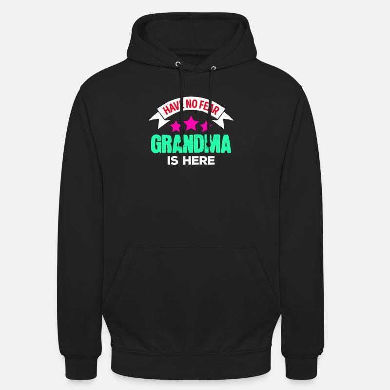 Lieblingsoma Oma Großmutter Pensionistin Statement - Unisex Hoodie - Schwarz