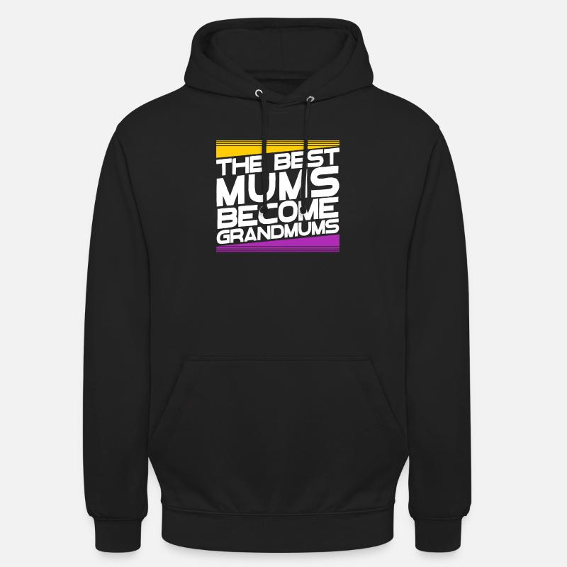 Oma Glückwunsch Großmutter Großmama Statement - Unisex Hoodie - Schwarz