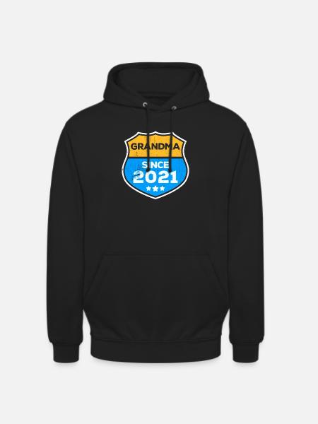 Großmutter Oma Statement Rentnerin Großmama - Unisex Hoodie - Schwarz