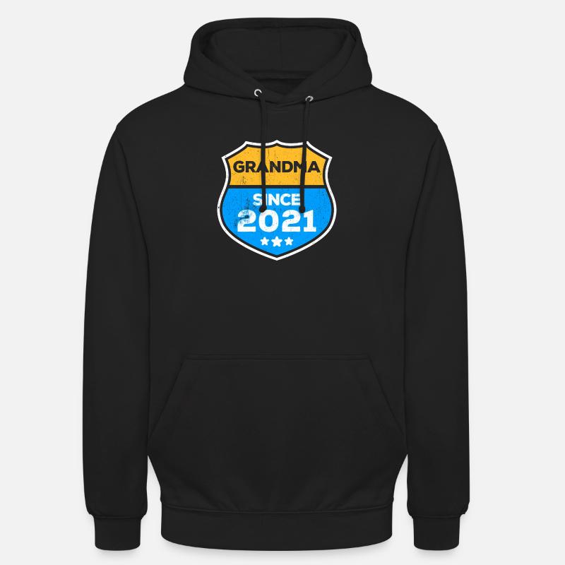 Großmutter Oma Statement Rentnerin Großmama - Unisex Hoodie - Schwarz