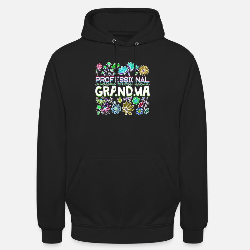 Großmama Spruch Großmutter Oma Ruhestand - Unisex Hoodie - Schwarz