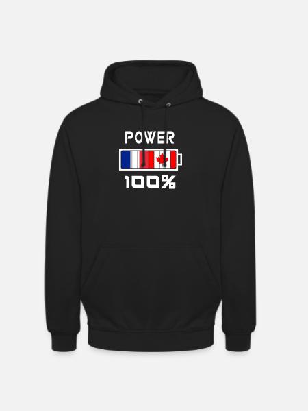 Canada and France know - Unisex Hoodie - black