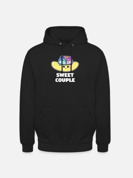Sweet Delicious Dessert Sweets Statement - Unisex Hoodie - black