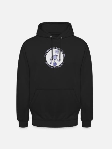 The Machine Revolution Artificial Intelligence - Unisex Hoodie - black