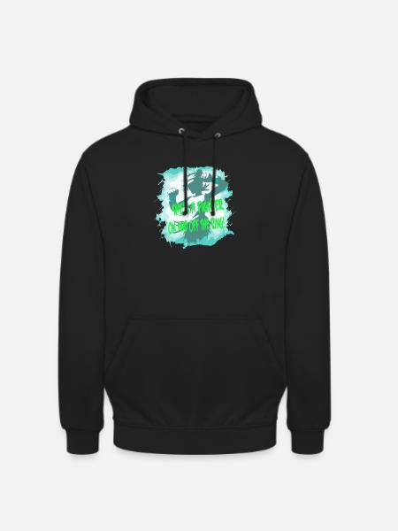 Fighter She's a fighter - Unisex Hoodie - black