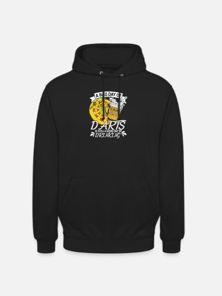 Dart pubs beer design - Unisex Hoodie - black
