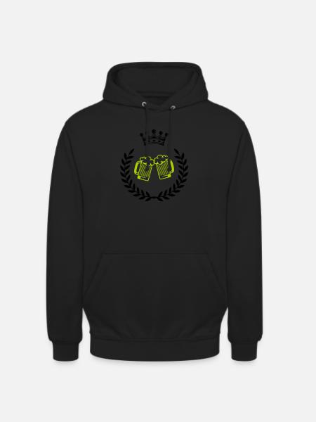 bier wappen 1 - Unisex Hoodie - Schwarz