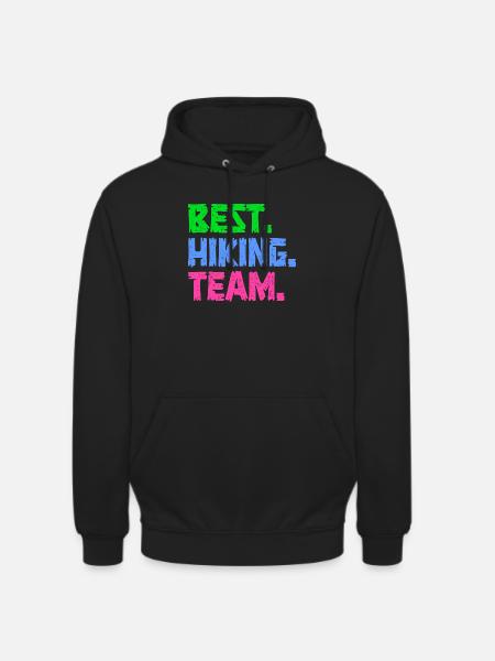 Wanderung Statement Wandern Wanderer Klettern - Unisex Hoodie - Schwarz
