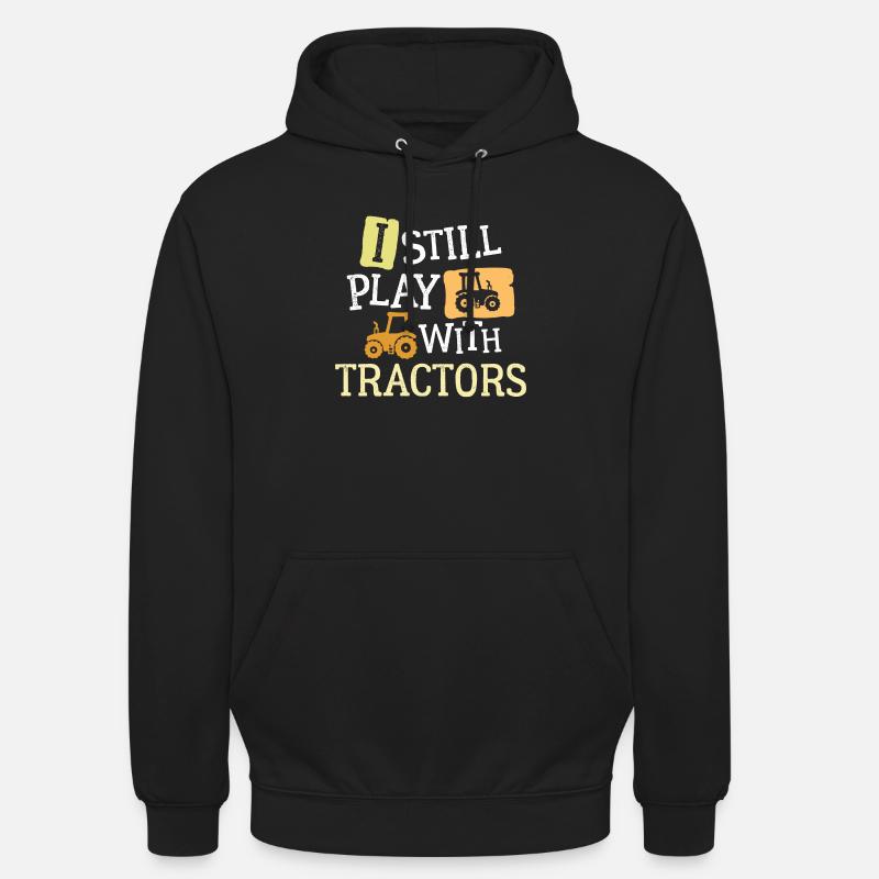 Bauer Statement Ackerbau Traktor Feld Nutzfahrzeug Unisex Hoodie