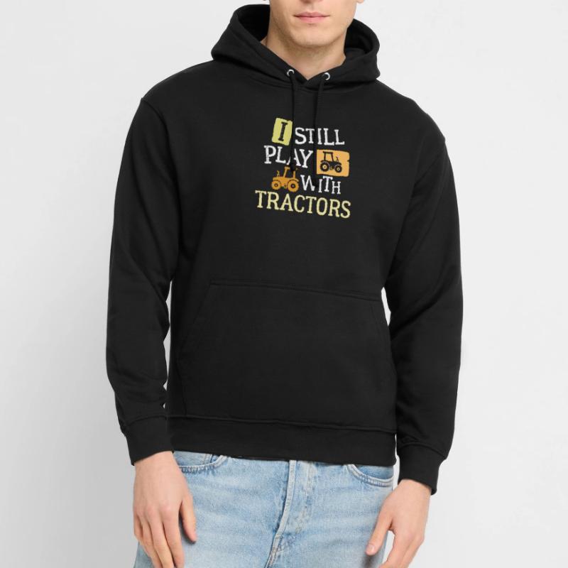 Bauer Statement Ackerbau Traktor Feld Nutzfahrzeug Unisex Hoodie
