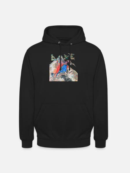 LOVE NATURE - Unisex Hoodie - black
