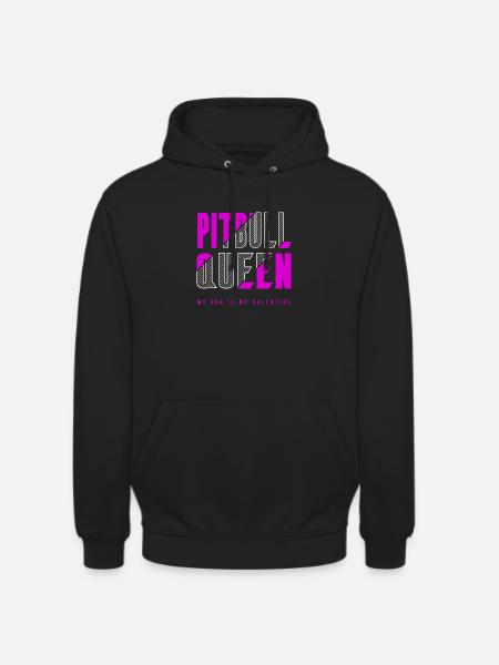 Pitbull Queen - Unisex Hoodie - black