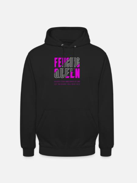 Fencing Queen - Unisex Hoodie - black