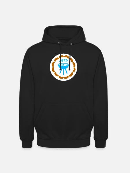 Wurstkette Grillen Nerd Camping Bratwurst Grill - Unisex Hoodie - Schwarz