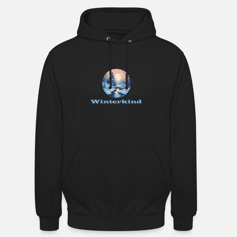 Winterkind - Unisex Hoodie - Schwarz