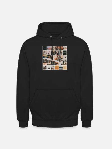 Top Mosaic Music - Unisex Hoodie - black