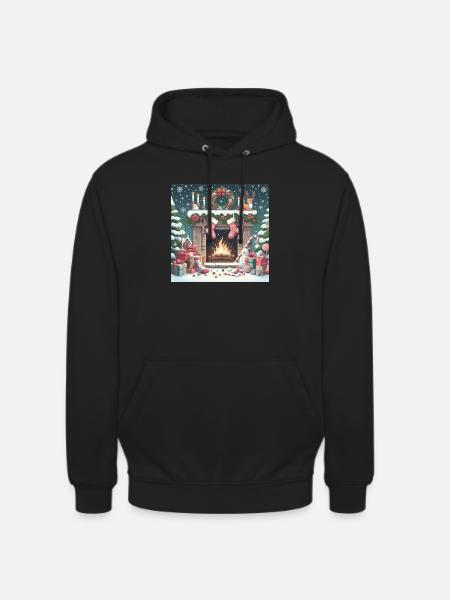 Weihnachts Design 4 - Unisex Hoodie - Schwarz