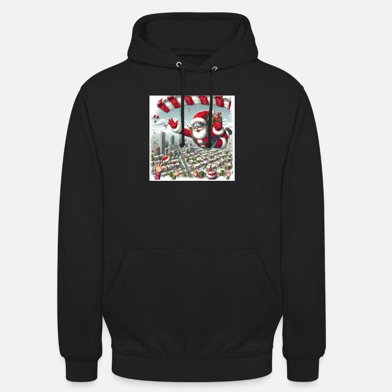 Design de Noël 13 - Sweat-shirt à capuche unisexe - noir
