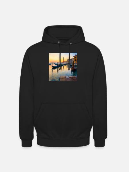 Venedig - Unisex Hoodie - Schwarz