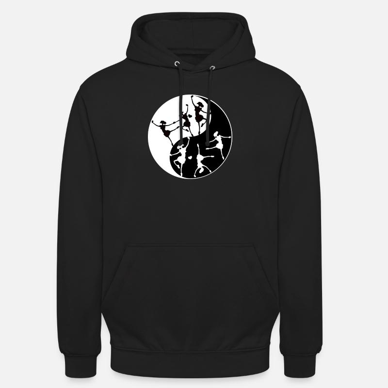 Danse Classique Yin Yang - Sweat-shirt à capuche unisexe - noir