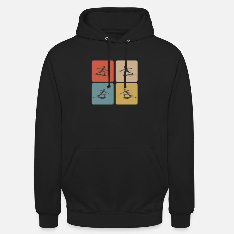 Clôtures - Sweat-shirt à capuche unisexe - noir