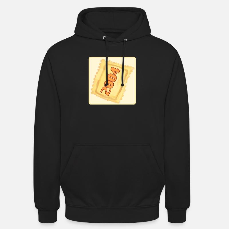 ANNIVERSAIRE 2004 RAVIOLI DUMPLINGS - Sweat-shirt à capuche unisexe - noir
