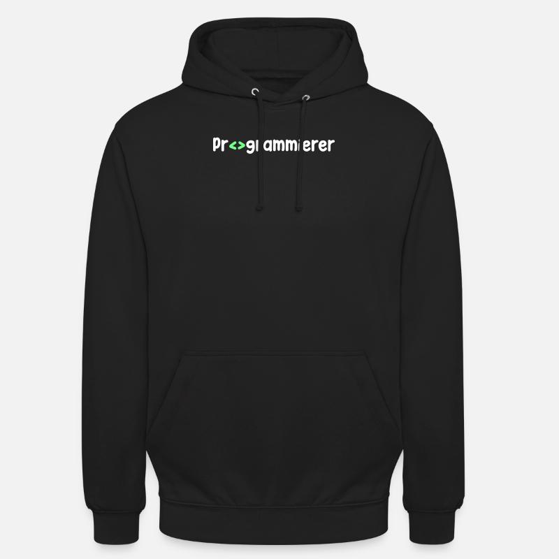 Programmeur, Geek, Script, Code, Nerd Sweat-shirt à capuche unisexe
