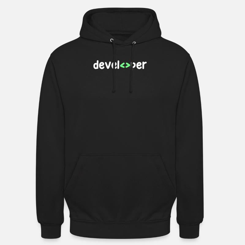 Developer Code Skripting Debug Informatik Geek Unisex Hoodie